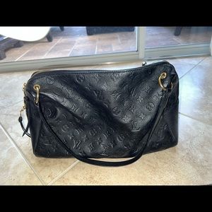 Black Louis Vuitton handbag